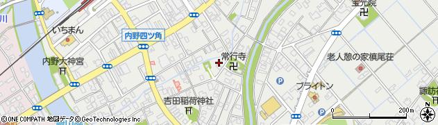 新潟県新潟市西区内野町1187周辺の地図
