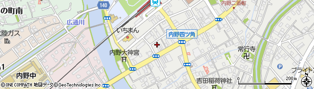 新潟県新潟市西区内野町511周辺の地図