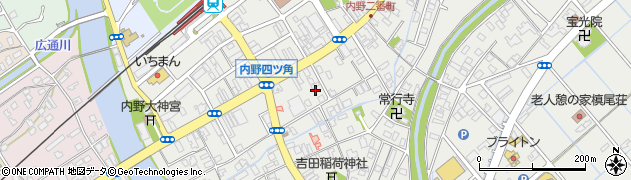 新潟県新潟市西区内野町1022周辺の地図