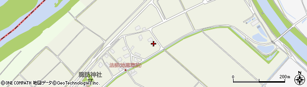 新潟県阿賀野市法柳1106周辺の地図