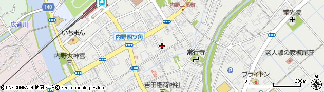 新潟県新潟市西区内野町1015周辺の地図