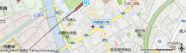 新潟県新潟市西区内野町517周辺の地図