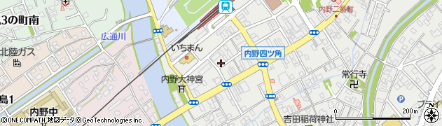 新潟県新潟市西区内野町539周辺の地図