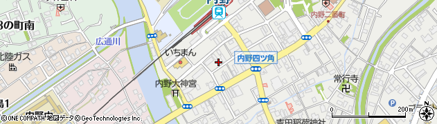 新潟県新潟市西区内野町534周辺の地図