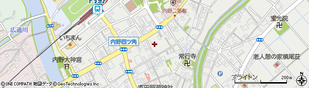 新潟県新潟市西区内野町1017周辺の地図