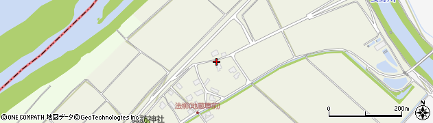 新潟県阿賀野市法柳1101周辺の地図