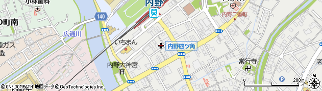 新潟県新潟市西区内野町531周辺の地図