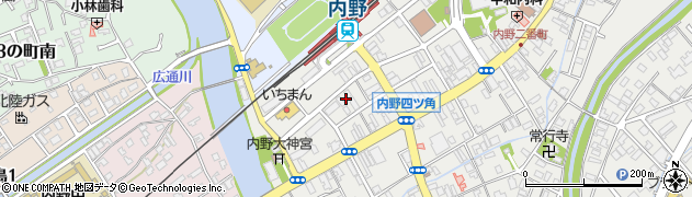 新潟県新潟市西区内野町545周辺の地図