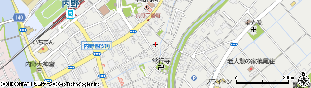 新潟県新潟市西区内野町981周辺の地図