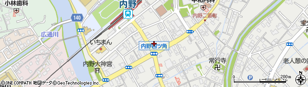 新潟県新潟市西区内野町546周辺の地図