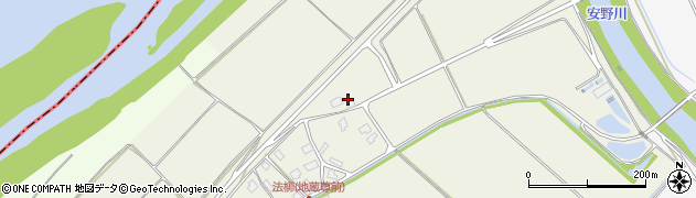 新潟県阿賀野市法柳1102周辺の地図