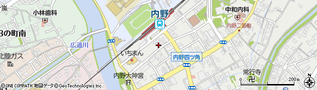 新潟県新潟市西区内野町435周辺の地図