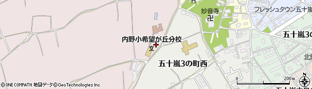 新潟学園周辺の地図