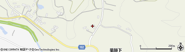 福島県伊達市梁川町八幡吹合周辺の地図