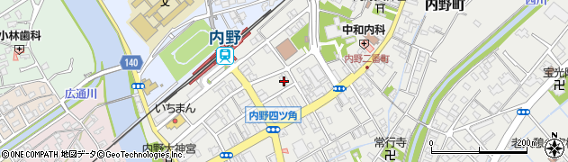 新潟県新潟市西区内野町561周辺の地図