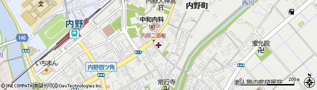 新潟県新潟市西区内野町976周辺の地図