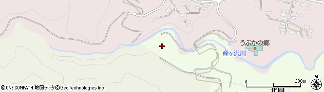 福島県桑折町（伊達郡）万正寺（漆方）周辺の地図