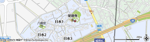 栄徳寺周辺の地図