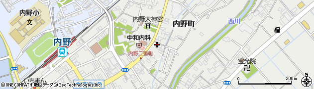 新潟県新潟市西区内野町959周辺の地図
