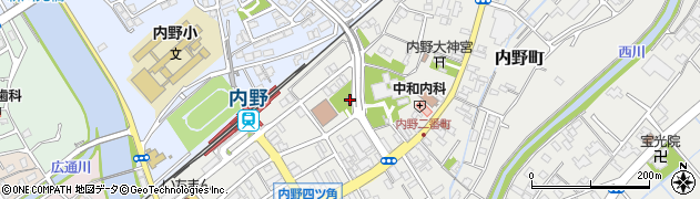 新潟県新潟市西区内野町382周辺の地図