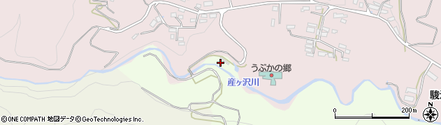 福島県伊達郡桑折町万正寺河端周辺の地図