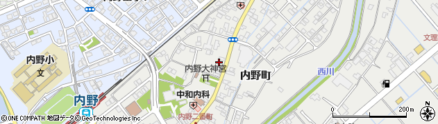 新潟県新潟市西区内野町660周辺の地図