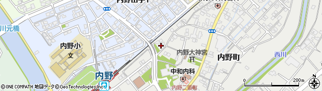 新潟県新潟市西区内野町355周辺の地図