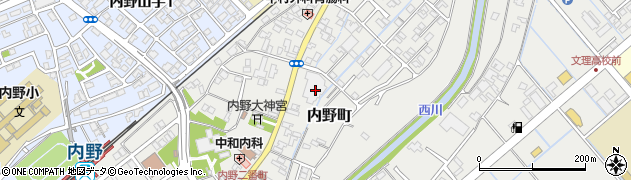 新潟県新潟市西区内野町872周辺の地図
