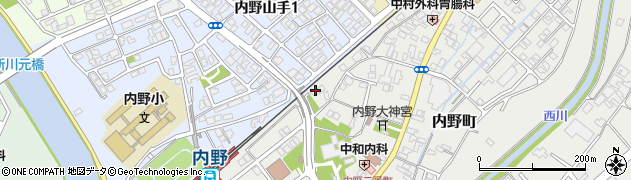 新潟県新潟市西区内野町360周辺の地図