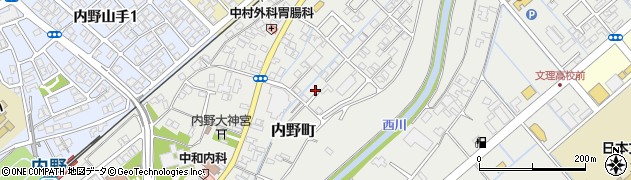 新潟県新潟市西区内野町865周辺の地図
