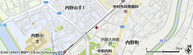 新潟県新潟市西区内野町347周辺の地図