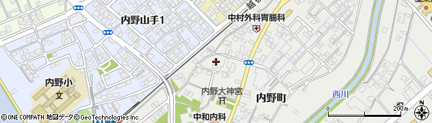 新潟県新潟市西区内野町648周辺の地図