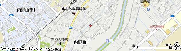 新潟県新潟市西区内野町856周辺の地図
