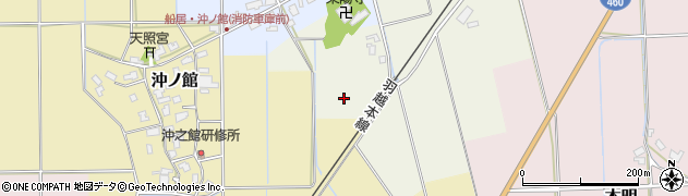 新潟県阿賀野市荻島周辺の地図