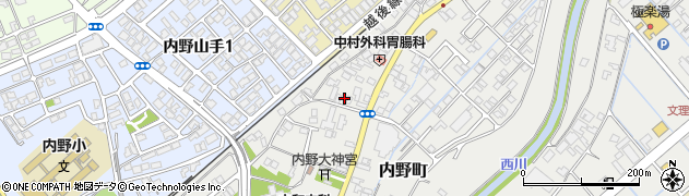 新潟県新潟市西区内野町688周辺の地図