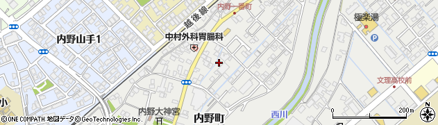 新潟県新潟市西区内野町861周辺の地図