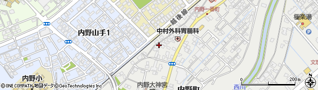 新潟県新潟市西区内野町697周辺の地図