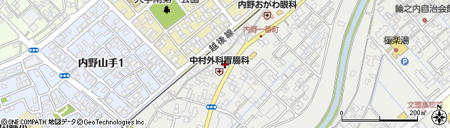 新潟県新潟市西区内野町747周辺の地図
