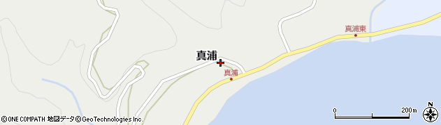 新潟県佐渡市真浦107周辺の地図