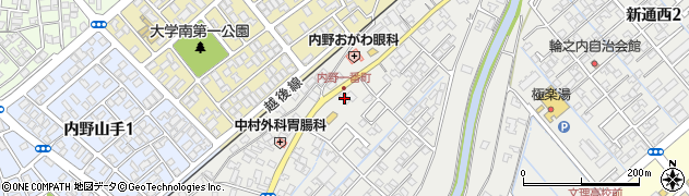 新潟県新潟市西区内野町804周辺の地図