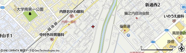 新潟県新潟市西区内野町813周辺の地図