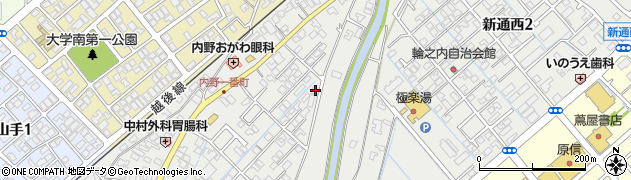 新潟県新潟市西区内野町800周辺の地図