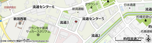 株式会社新潟日報メディアネット　流通本社・新聞営業部周辺の地図
