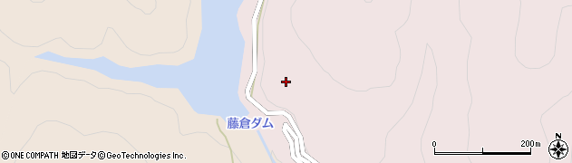 福島県桑折町（伊達郡）南半田（藤倉）周辺の地図