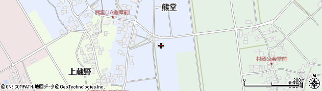 新潟県阿賀野市熊堂122周辺の地図