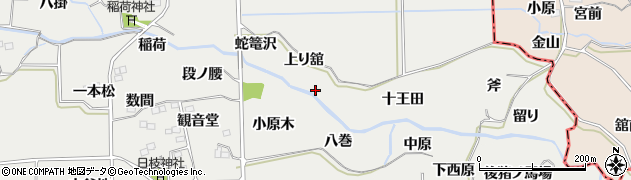福島県桑折町（伊達郡）谷地（灰出場）周辺の地図