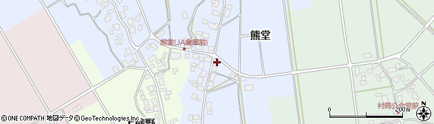 新潟県阿賀野市熊堂89周辺の地図