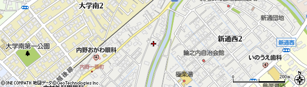 新潟県新潟市西区内野町894周辺の地図