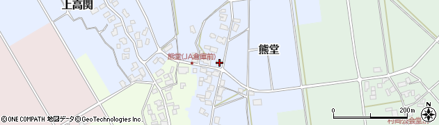 新潟県阿賀野市熊堂672周辺の地図