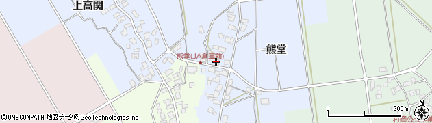 新潟県阿賀野市熊堂673周辺の地図